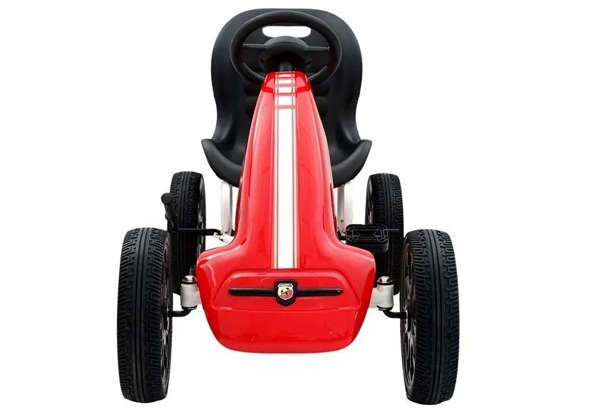 go-kart na pedale abarth - crveni - slika 2