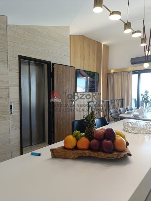 povljana-dvoetažan apartman(s5) penthouse - prvi red do mora - slika 4