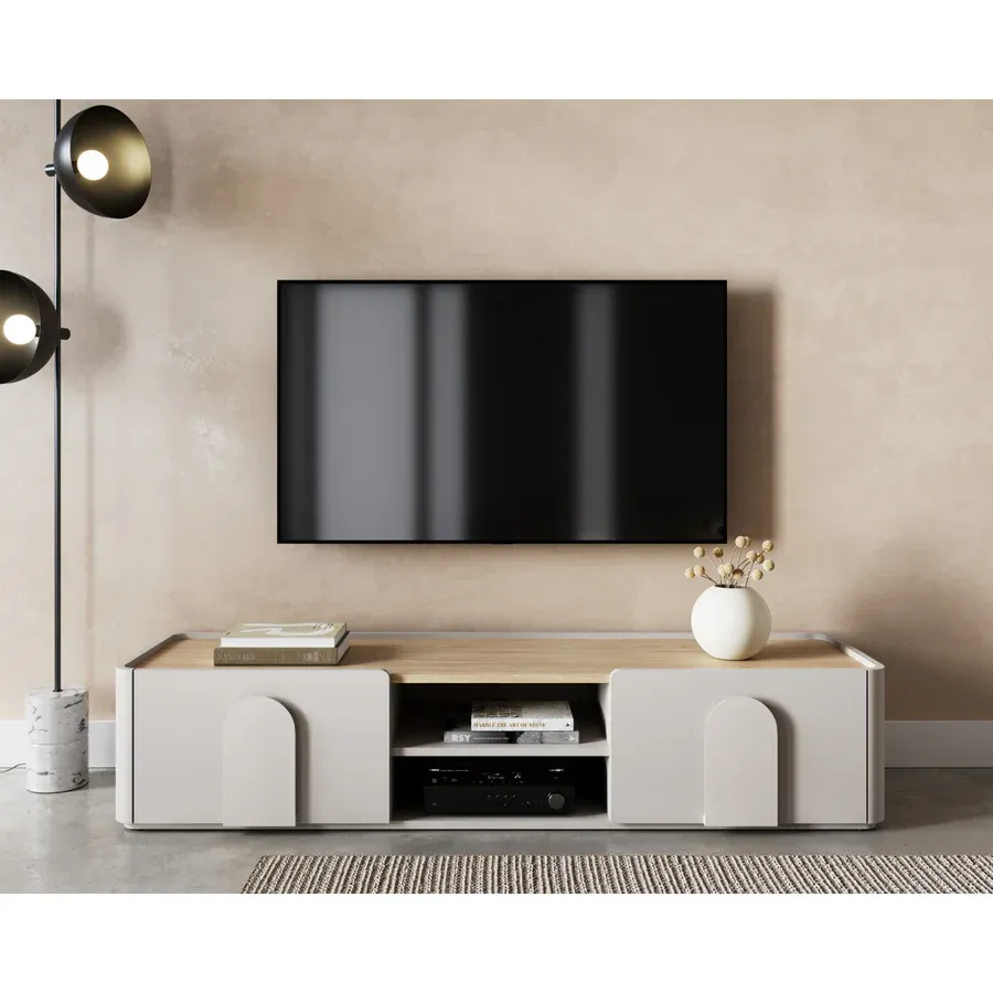 tv komoda amilio 170 cm, materijal: mdf - slika 4