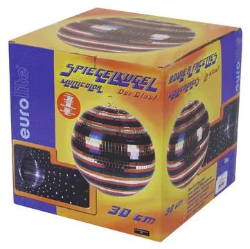 eurolite mirror ball 30cm multicolor - slika 5