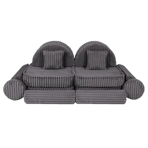 modularna sofa - jursko siva - slika 7