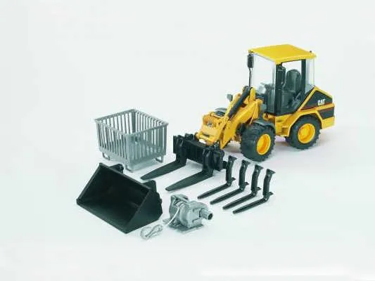 bruder bager cat loader sa kotačima - slika 3