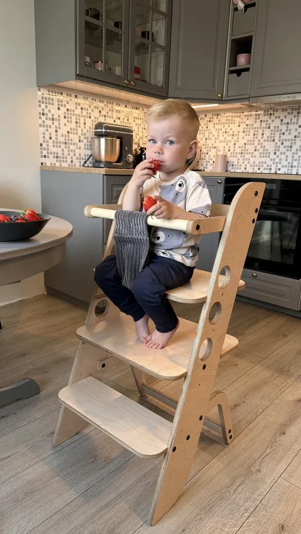 montessori toranj za učenje, pomoćnik u kuhinji - louis - slika 3