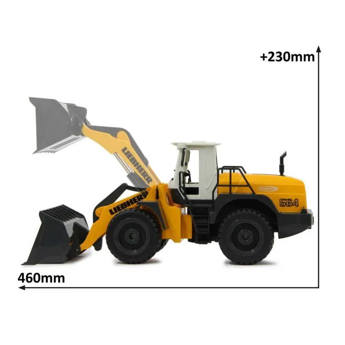 jamara utovarivač na kotačima liebherr 564 na daljinsko upravljanje - slika 2