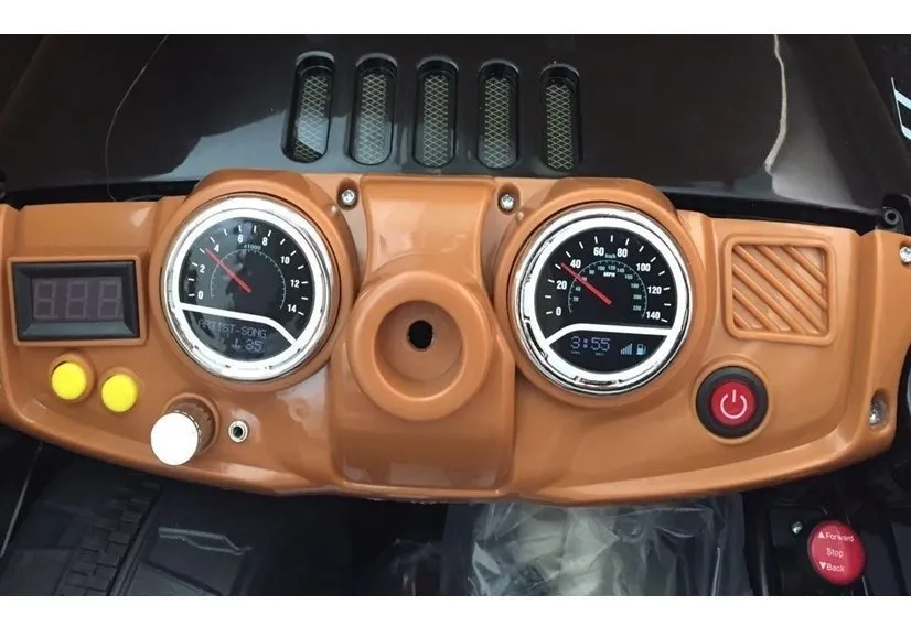 auto na akumulator jeep jj245 - crni - slika 8