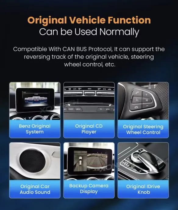 mercedes cls x204 originalna multimedija navigacija radio 2din carplay - slika 6