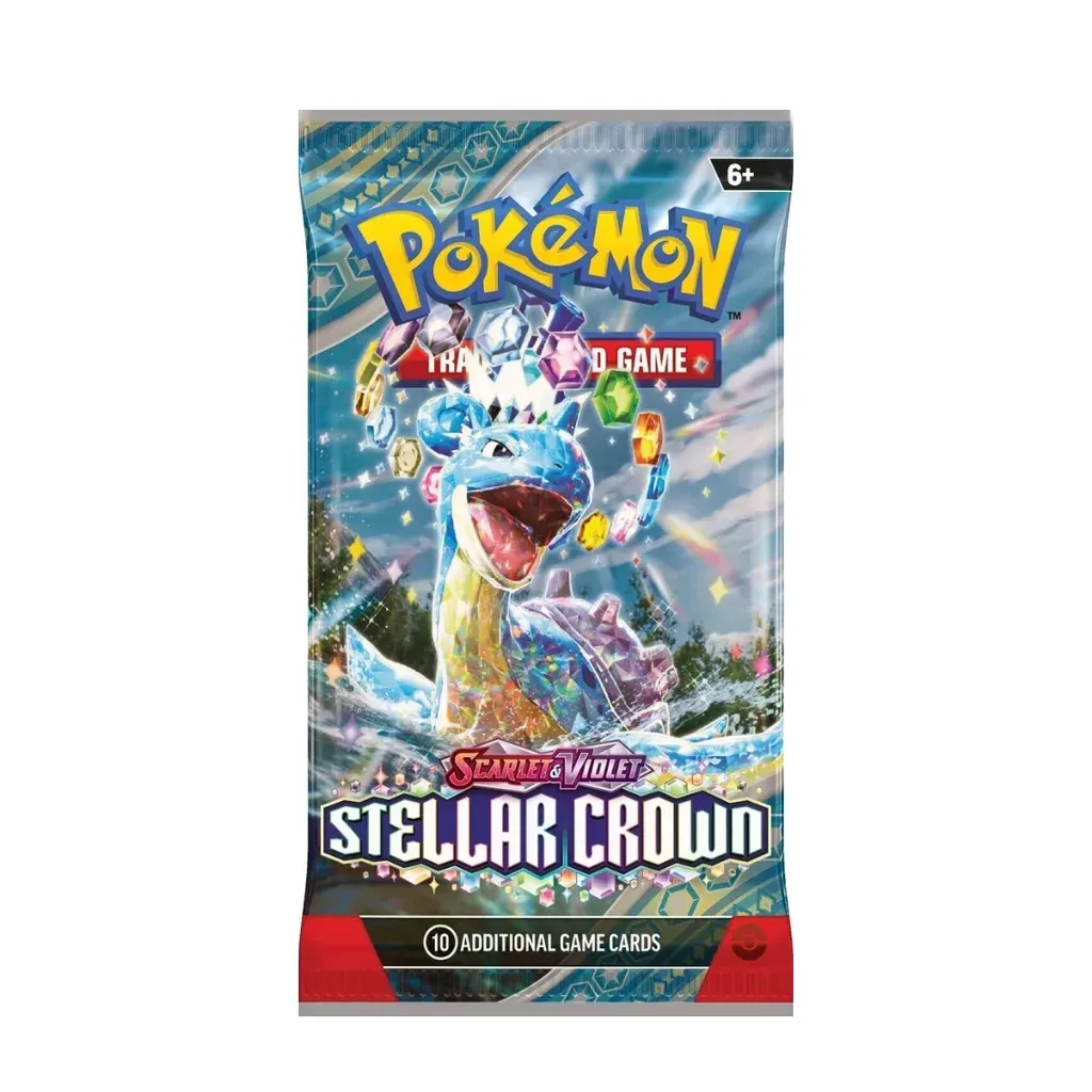 pokémon tcg: stellar crown booster pack - slika 3