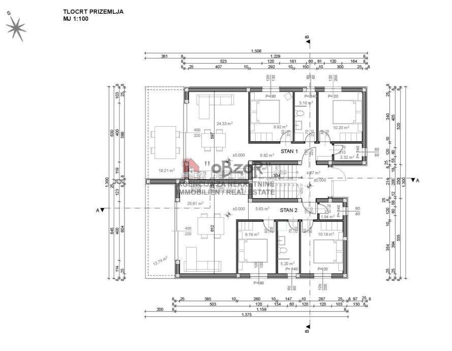 povljana- dvosoban apartman s vrtom(s1) 77,74m2 - novogradnja - slika 5