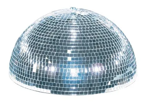 eurolite half mirror ball 20cm motorized - slika 2