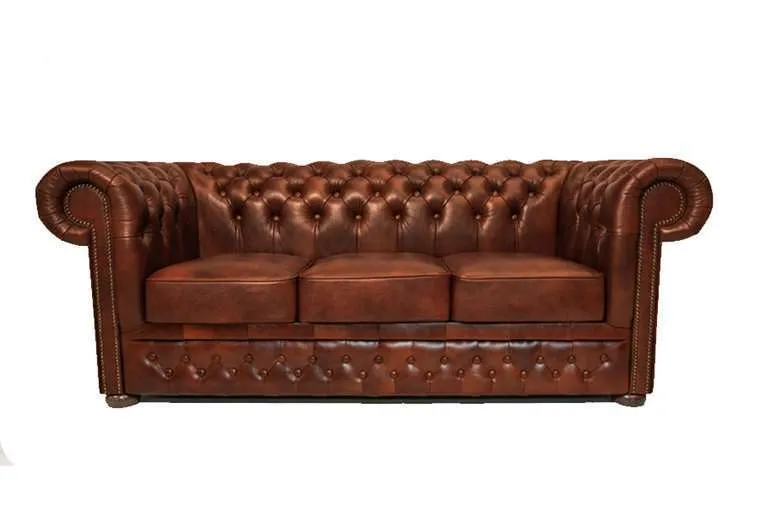 Chesterfield Trosjed First Class Leather | 3-sjedišta - Ježdovec, Zagreb