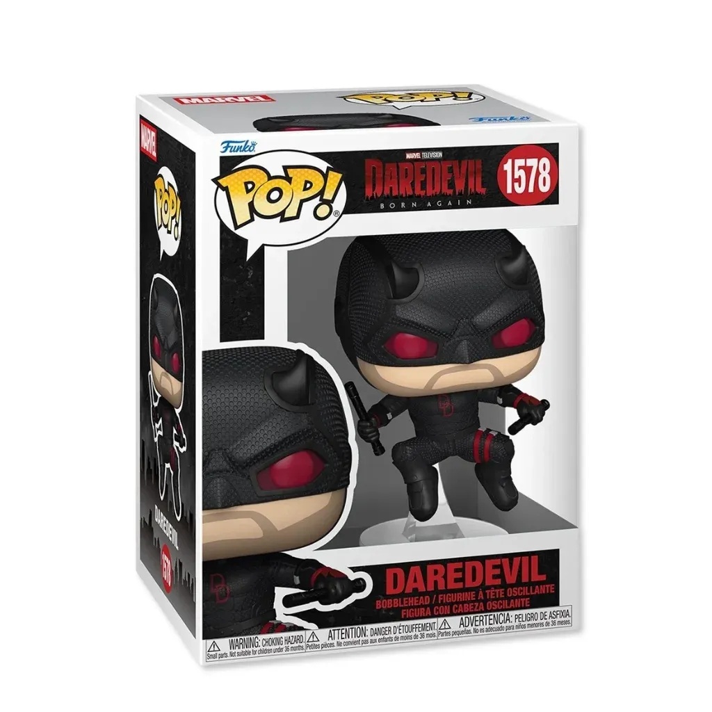 Funko Pop! Marvel: Daredevil Born Again – Daredevil (Black Suit) #1578 - Zagreb
