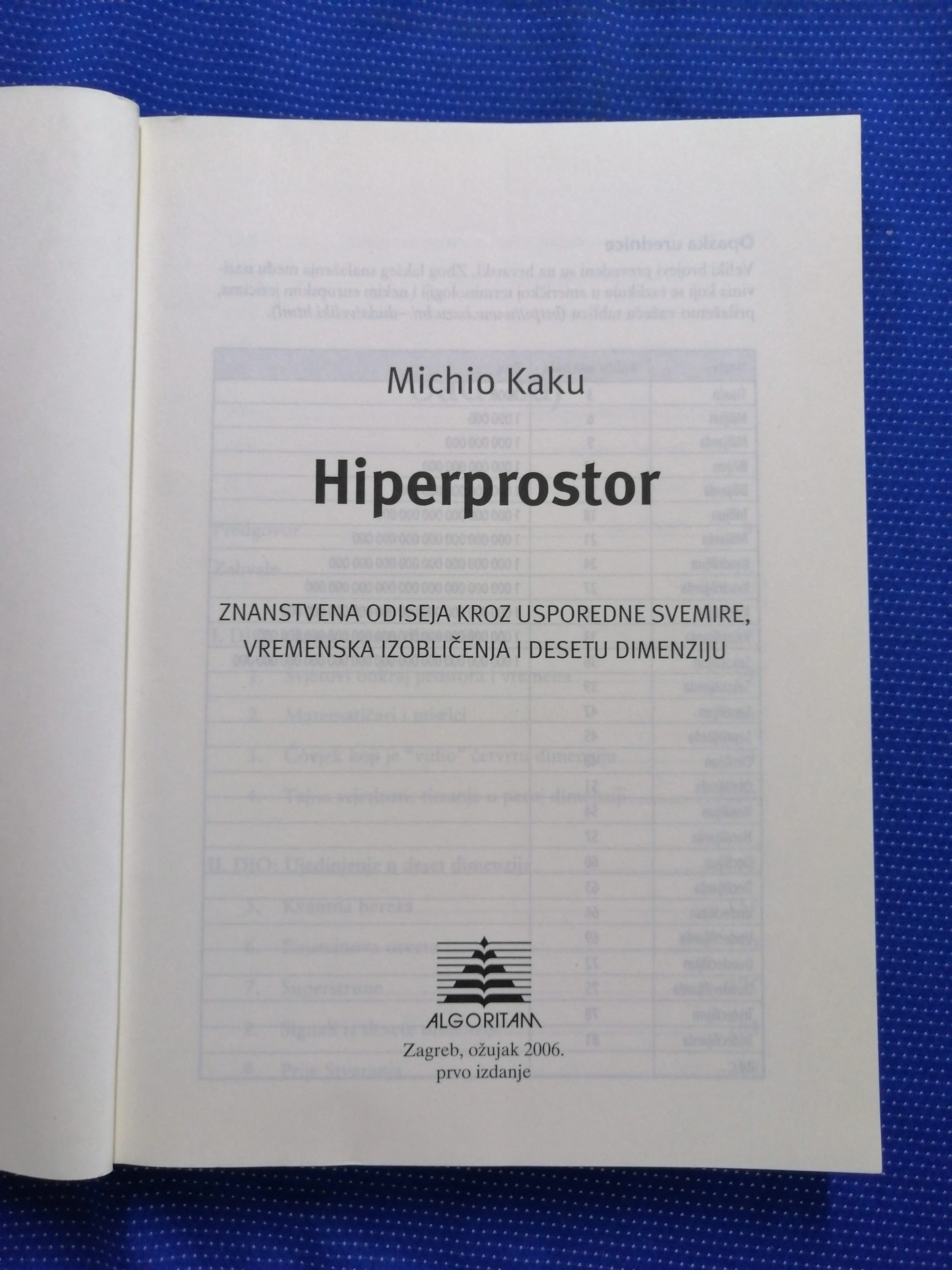 michio kaku – hiperprostor - slika 2