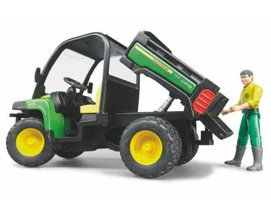 bruder john deere gator 855d sa figuricom - slika 2