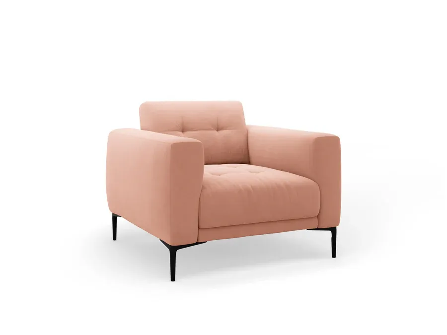 fotelja bemy, 85x85cm, materijal: baršun - slika 2