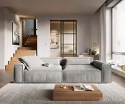modularna sofa freestyle 280x110cm, materijal: strukturirana tkanina - slika 3