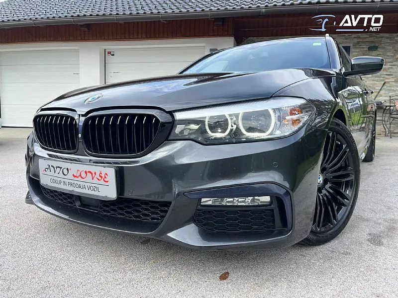 bmw serije 5 touring: 520d m sport-led-navi-kam 360-tow-odličan - slika 4