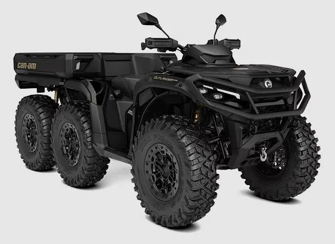 CAN-AM 2026. god. OUTLANDER 6X6 BACKCOUNTRY 1000R T - Stealth Black, 2 - Zagreb