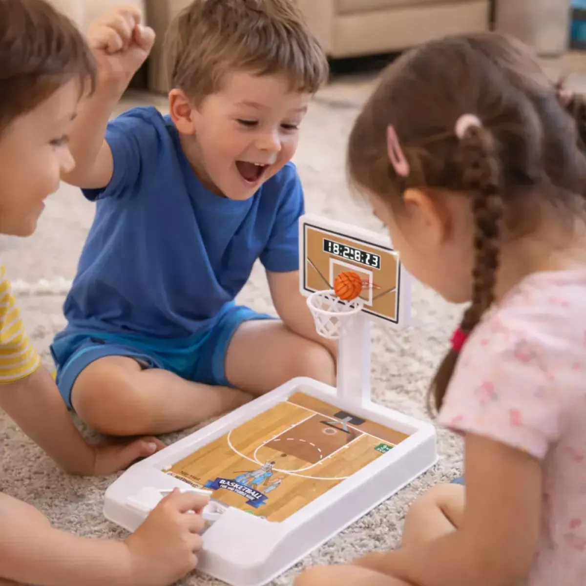 mini košarkaška stolna igra s brojačem - slika 3