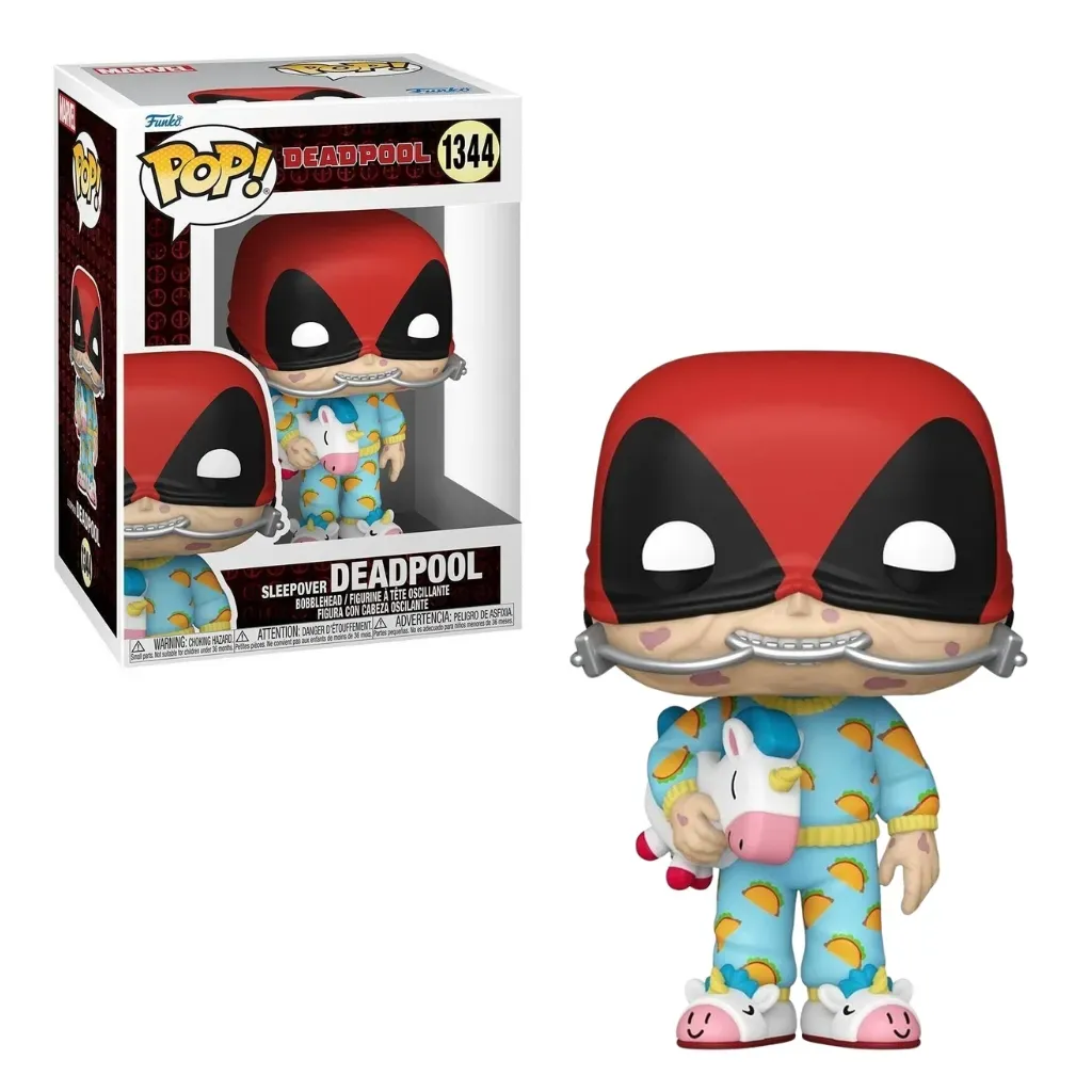 funko pop! marvel: deadpool – sleepover deadpool #1344 - slika 4