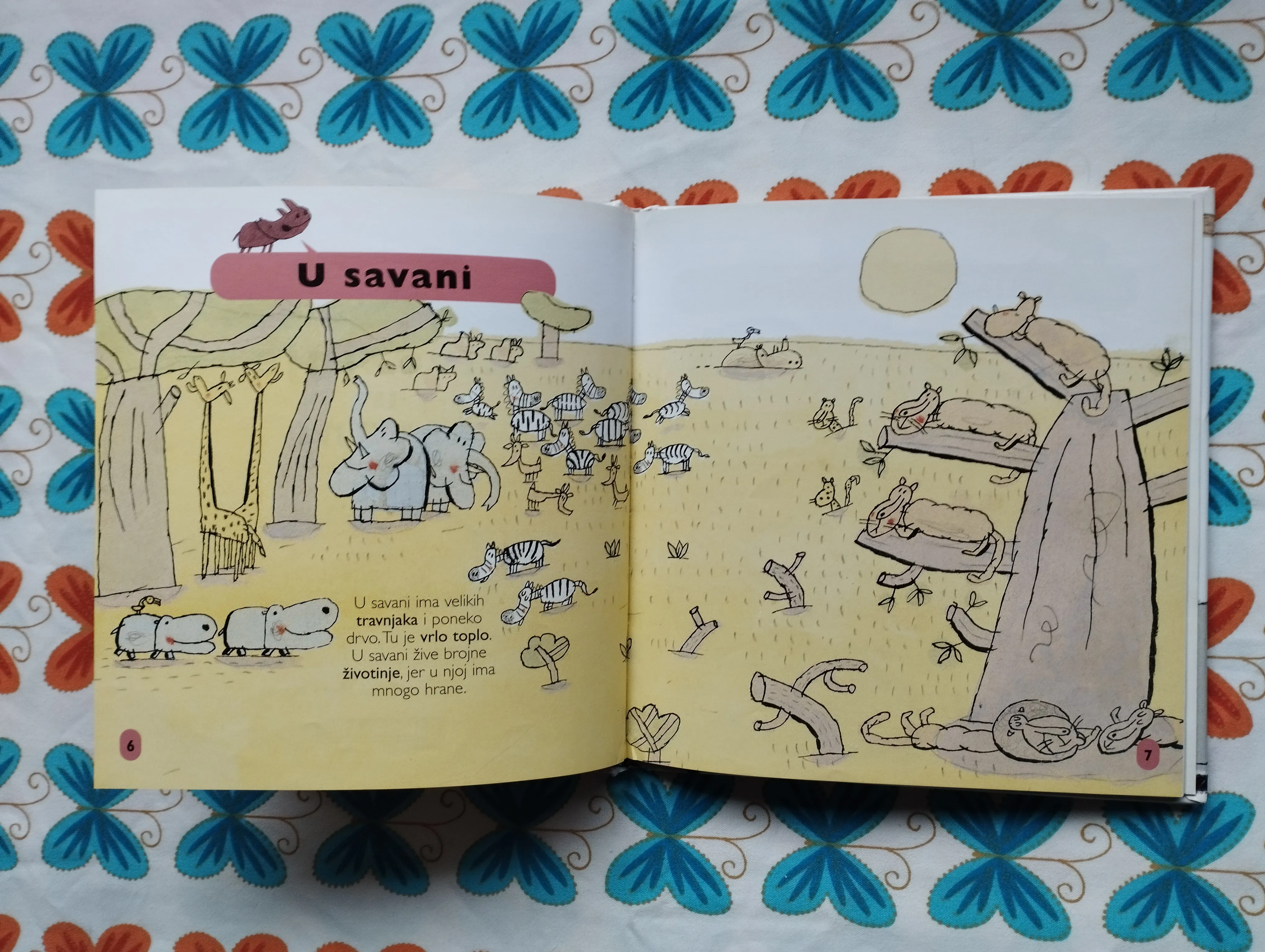 moja mala enciklopedija larousse - životinje u savani - slika 7