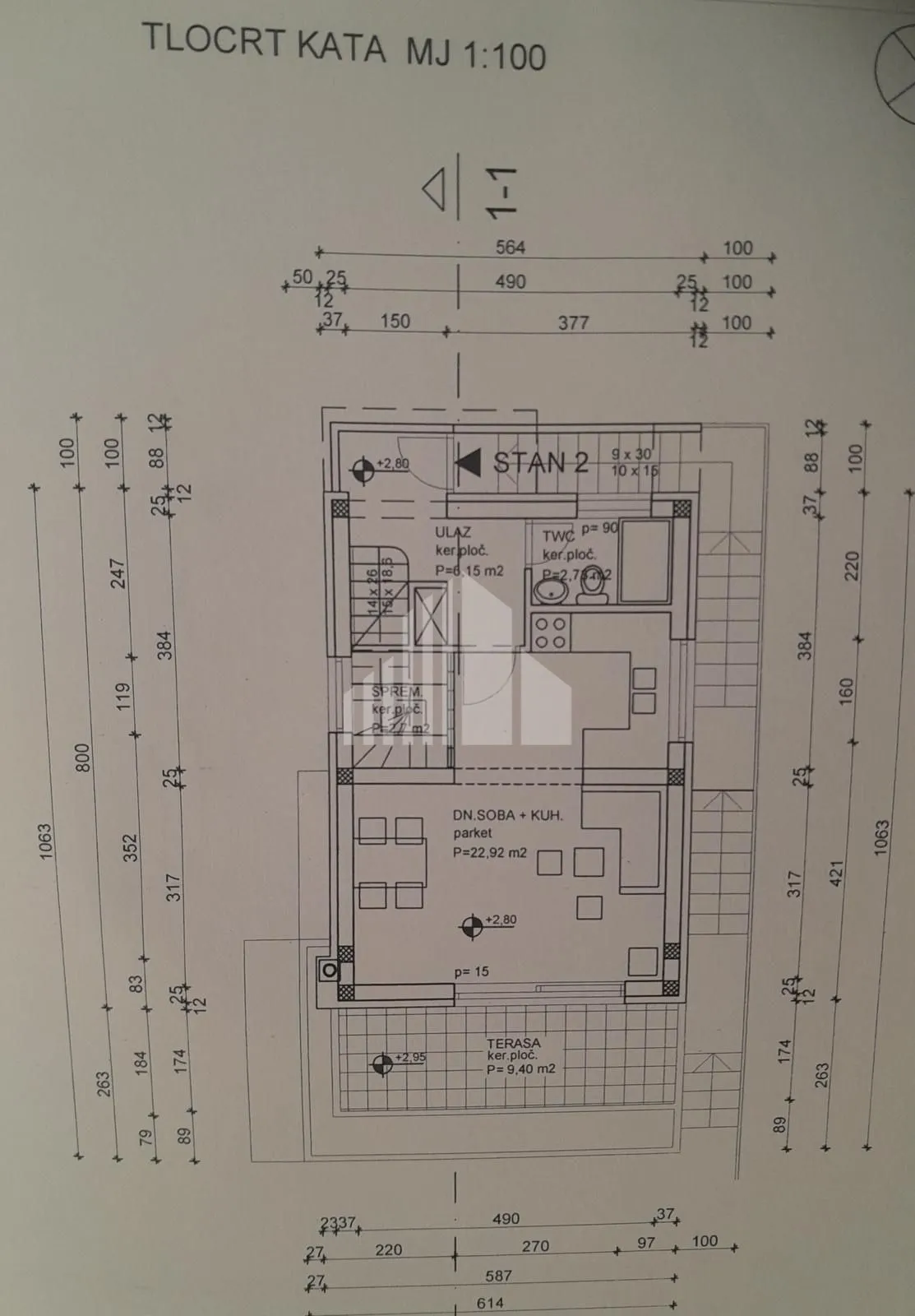 zagreb, maksimir, dvoetažni stan, 82m2, terasa, garaža, novogradnja - slika 8