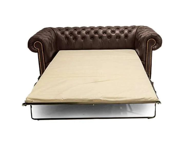 Chesterfield Trosjed Ležaj Class Leather | 3-sjedišta - Ježdovec, Zagreb