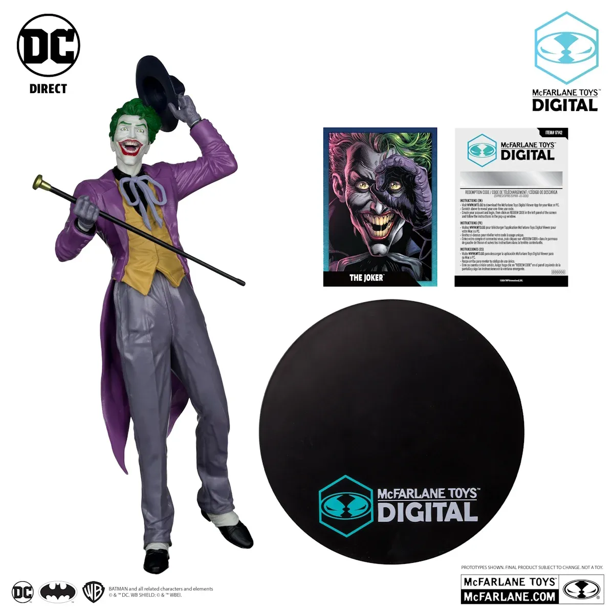 mcfarlane digital – the joker by jason fabok figura, 29 cm - slika 5