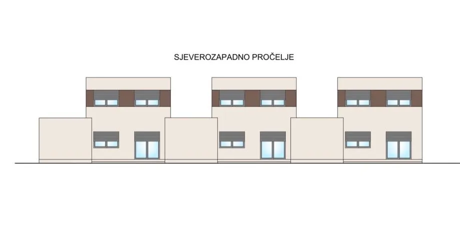 kuće u nizu: donji grad, katnice, 127.11 m2 + garaža i vrt novo - slika 7