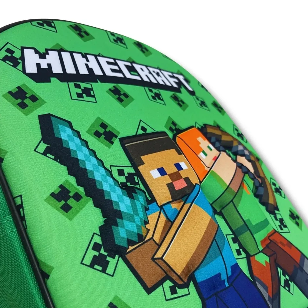 minecraft 3d dječji ruksak – block battlers - slika 5