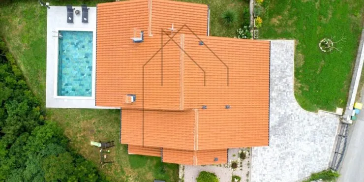 istra, labin, kršan – kuća s bazenom i panoramskim pogledom - slika 24