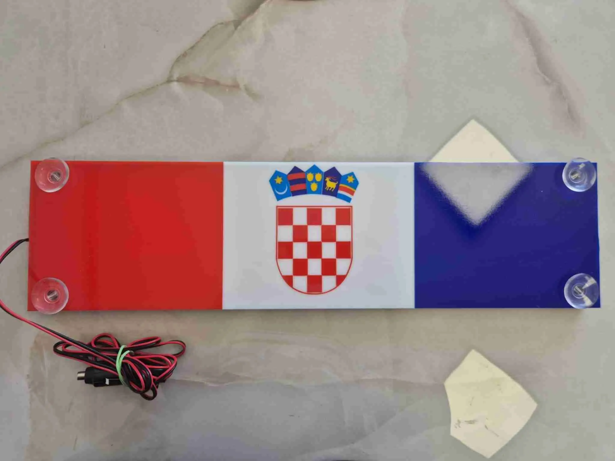 Led Tablica Hrvatska - Vrbovec, Vrbovec Centar