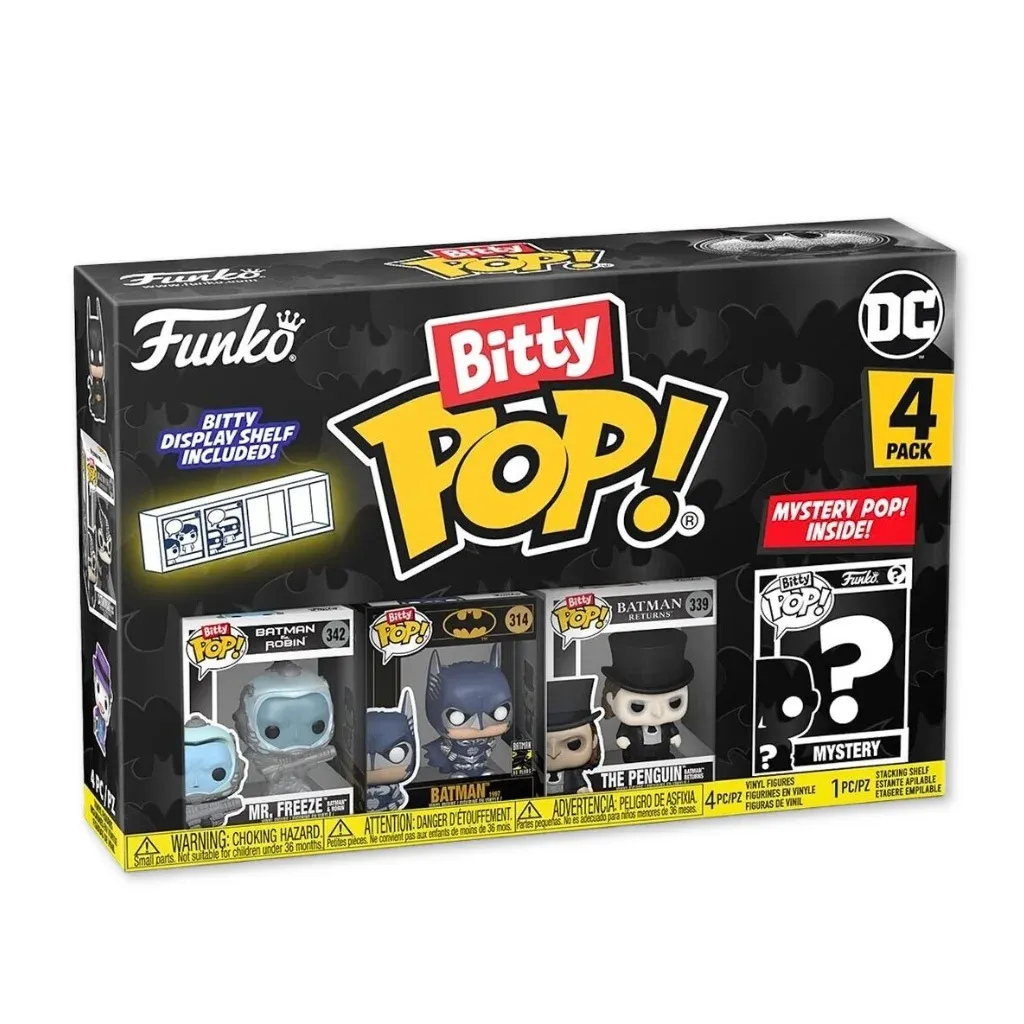 Funko Bitty Pop!: Batman 85th Anniversary 4-Pack – Series 3 - Zagreb