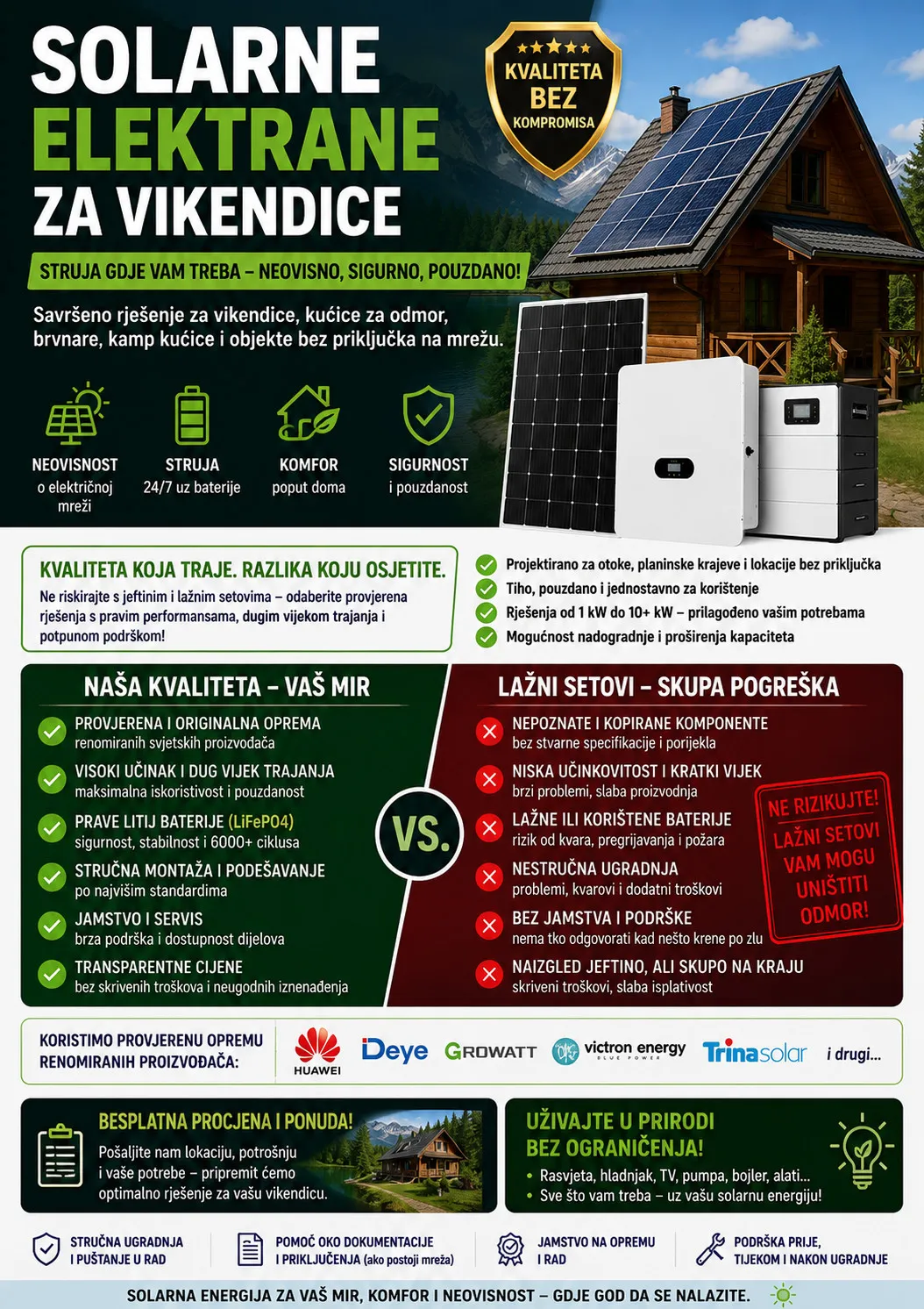 solarni sustavi za vikendice - slika 1