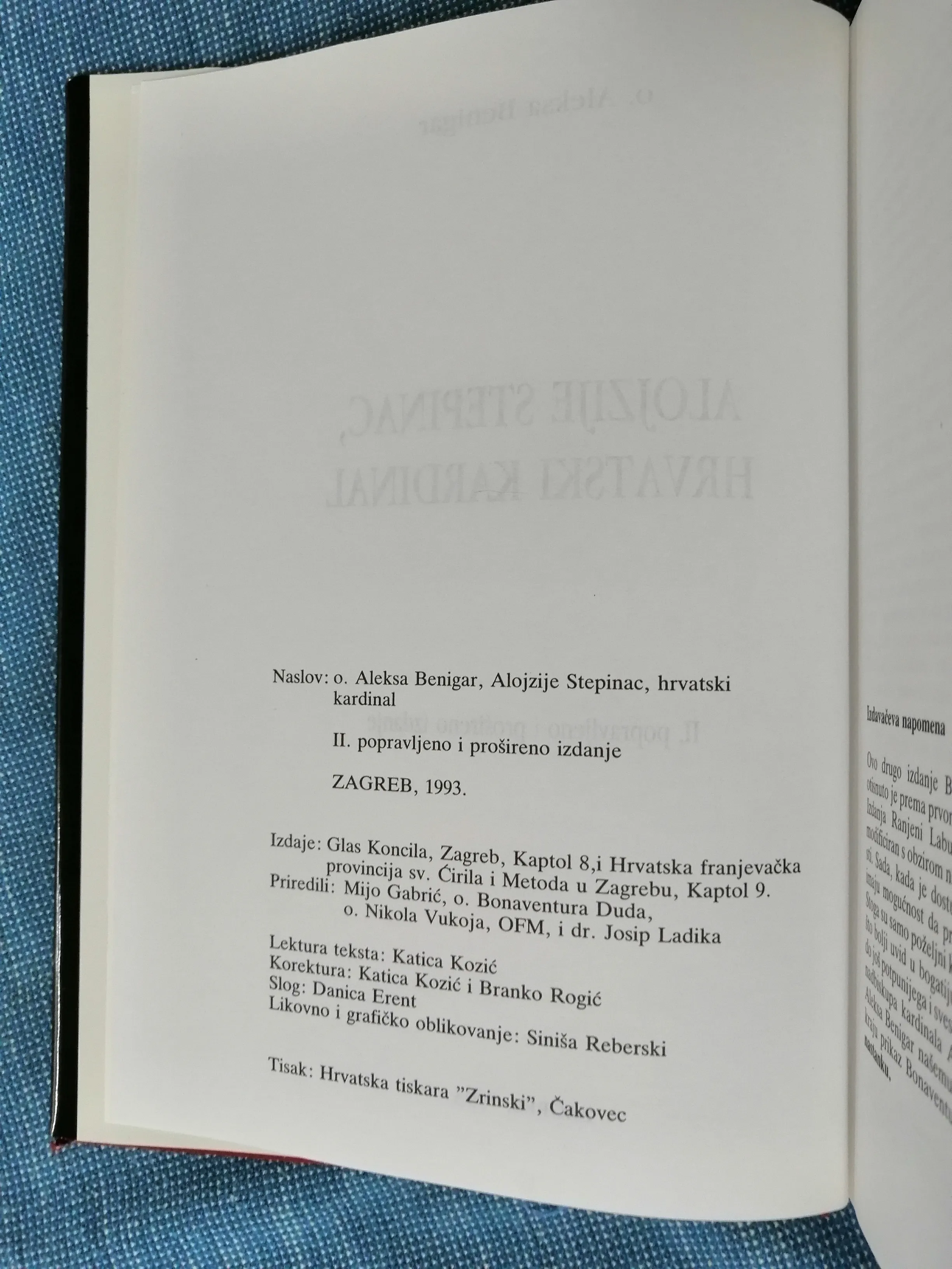 aleksa benigar – alojzije stepinac, hrvatski kardinal - slika 3