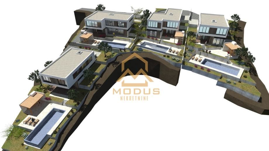 marina, 2494 m2 - projekt za 4 ville - slika 6
