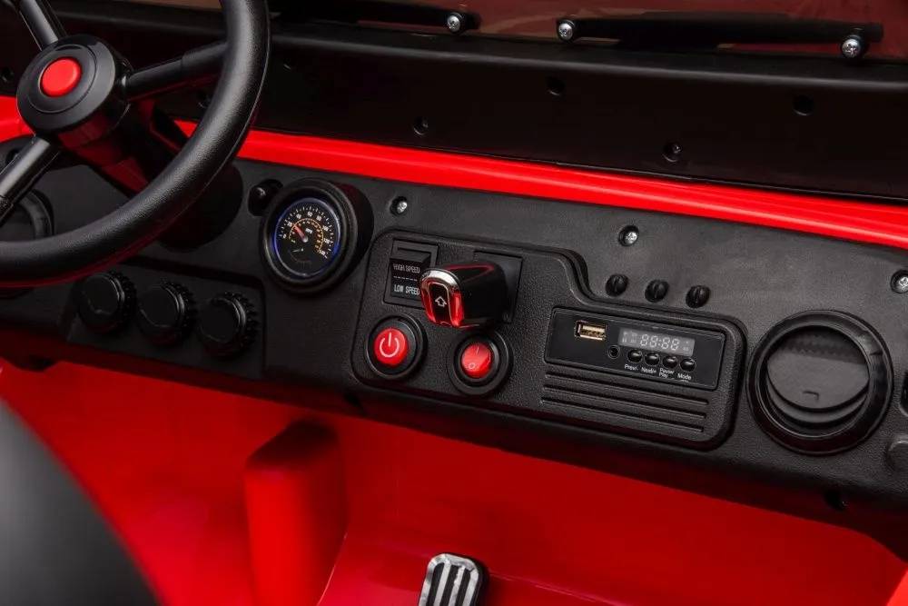 auto na akumulator jh-102 4x4 - crveni - slika 7