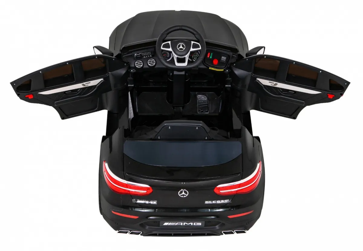 licencirani auto na akumultor mercedes benz glc63s 4x4 - crni - slika 4