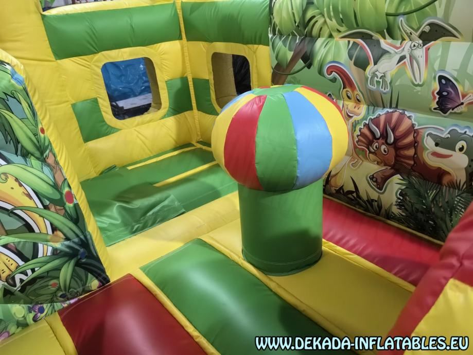 combo igraonica na napuhavanje - dinosaur -novo- - slika 13