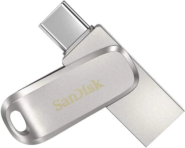 usb 3.1 flash drive 128gb sandisk ultra dual drive luxe - tip-a + tip-c - slika 2