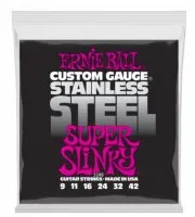 žice za gitaru el.ernie ball 9-42 sup sl - slika 2