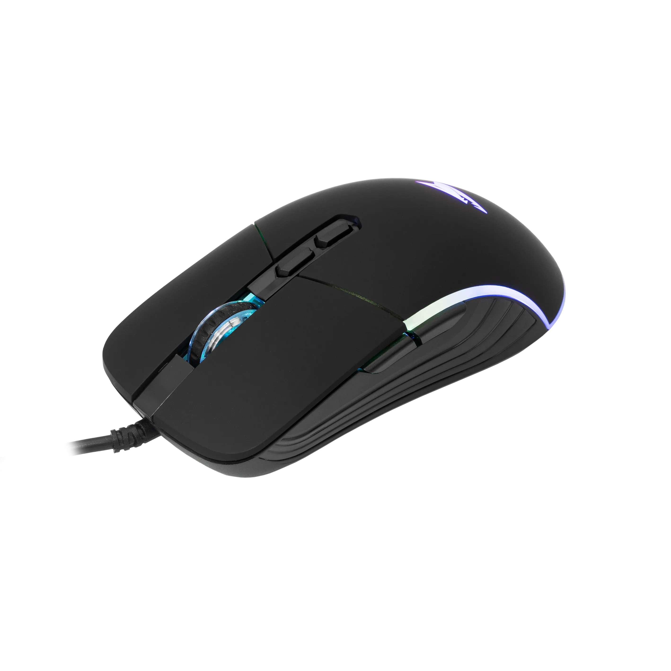 miš baracuda bgm-011 nautilus crni rgb / 12.800 dpi - slika 5