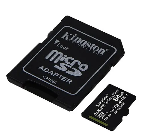 memorijska kartica micro secure digital 64gb kingston class10 canvas select+ ad - slika 3