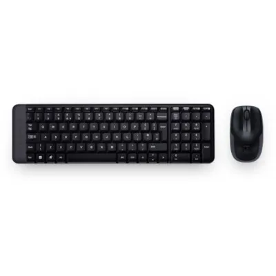 tipkovnica logitech mk220 wireless desktop (tipkovnica+miš) crna - slika 2