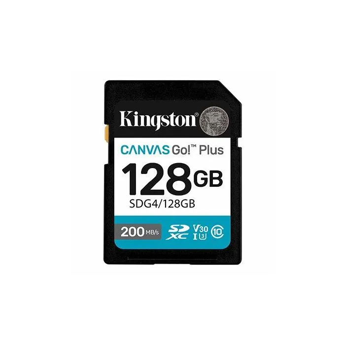 mem sd 128gb canvas go! plus kingston sdg4/128gb - slika 2