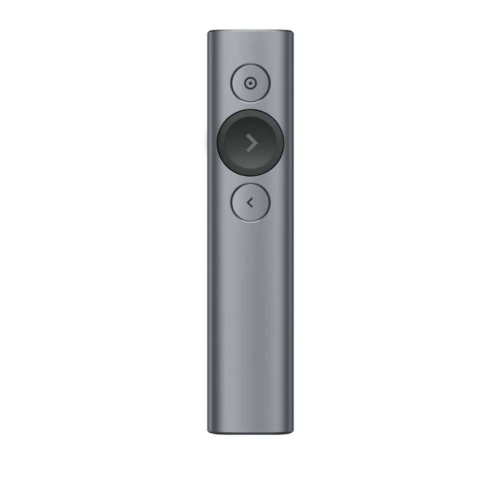 laser pointer logitech spotlight bluetooth 2.4ghz 30m sjajno tamnosivi - slika 2