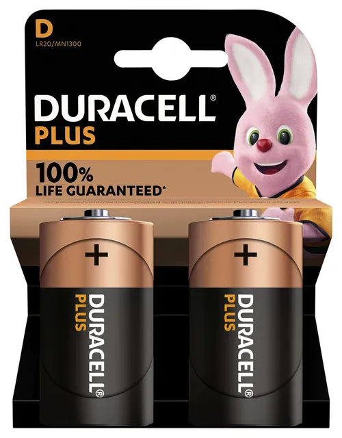 baterija duracell d plus 2/1 - slika 3