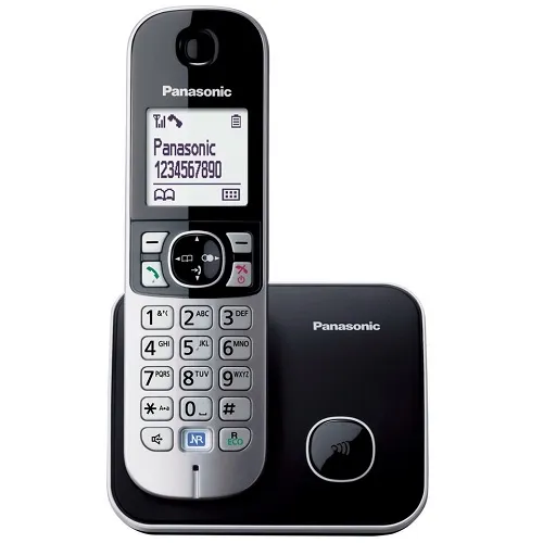 telefon panasonic kx-tg6811fxb bežični - crni - slika 4