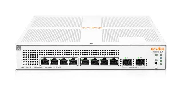 hpe switch aruba instant on 1930 8g 2sfp poe 124w - slika 2