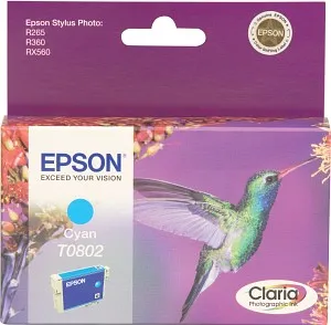 tinta epson t0802 cyan - slika 2