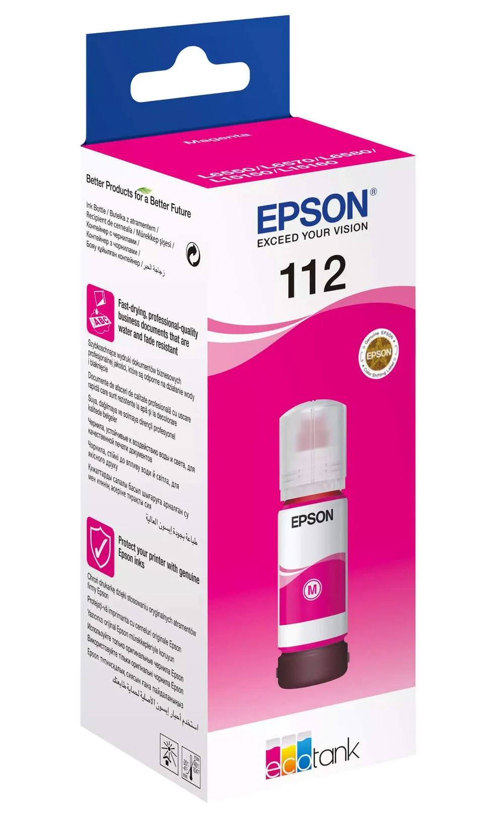 tinta epson ecotank 112 magenta - slika 2